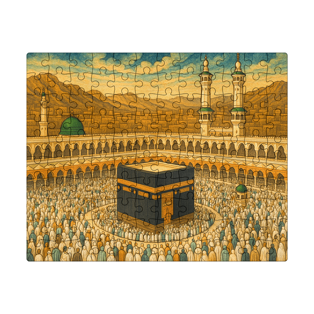 Kaaba in Mecca – 120-Piece Jigsaw Puzzle