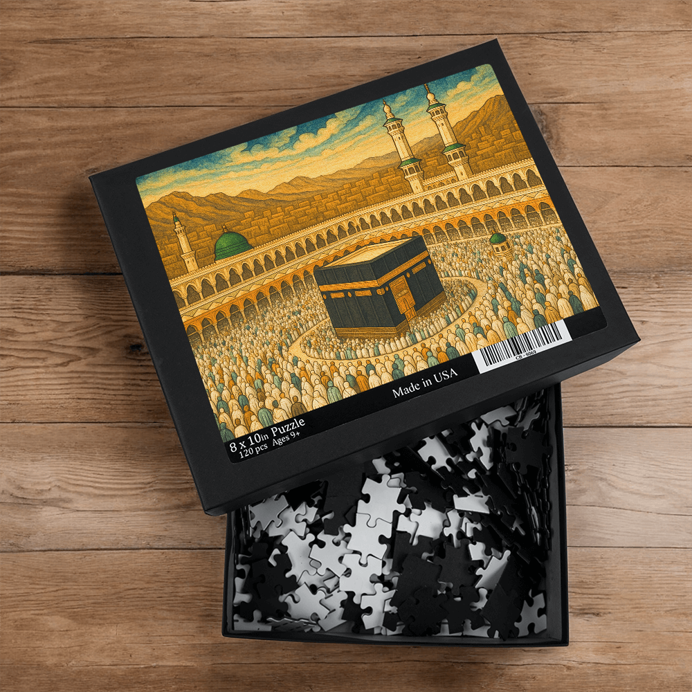Kaaba in Mecca – 120-Piece Jigsaw Puzzle