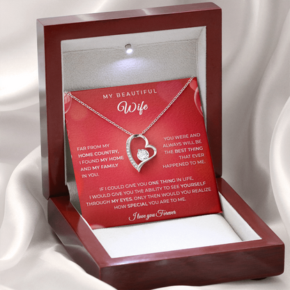 To My Wife – You Are My Home | Immigrant Love Gift