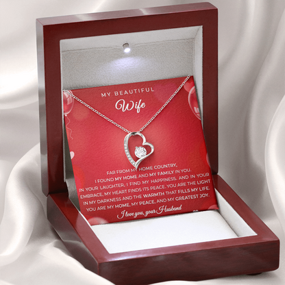 Gift from an Immigrant Husband to his Wife