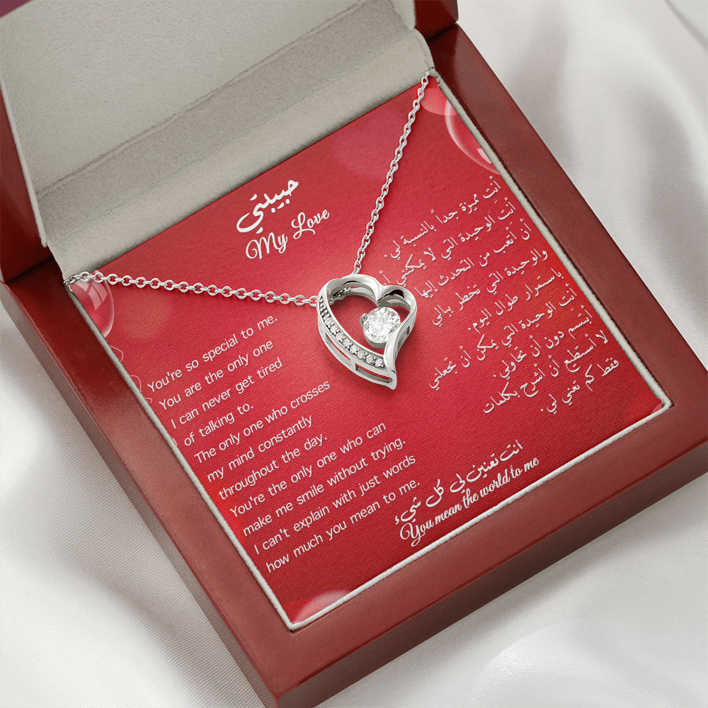 Gift to her _ You are special to me (Eng & arb)