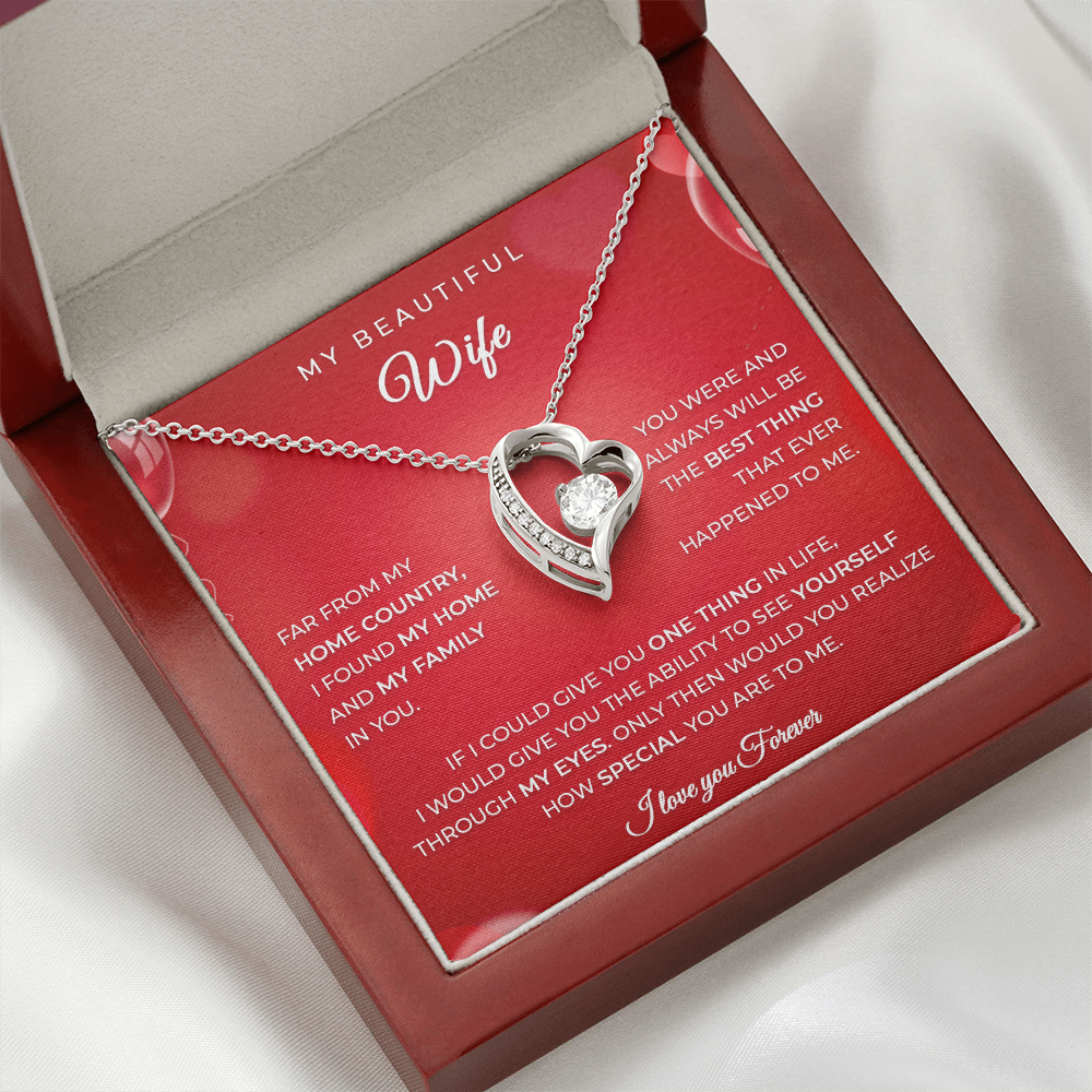 To My Wife – You Are My Home | Immigrant Love Gift