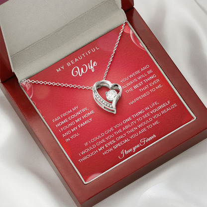 To My Wife – You Are My Home | Immigrant Love Gift