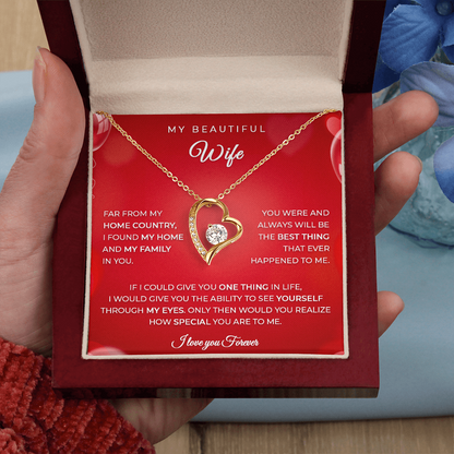 To My Wife – You Are My Home | Immigrant Love Gift