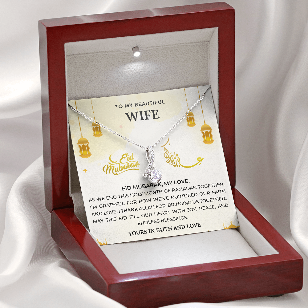 Majestic Charm Necklace - Gift to Wife for Eid al-Fitr