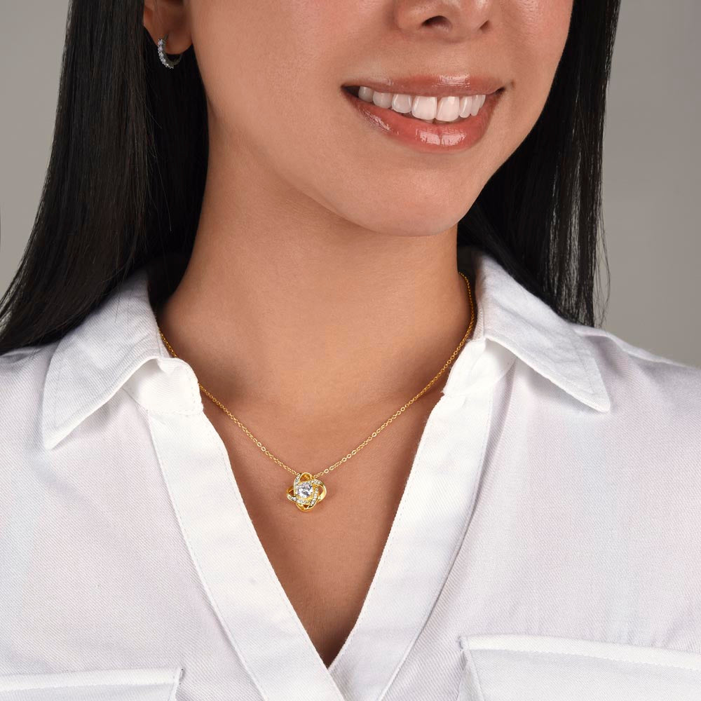 Eid al-Adha Unbreakable Tie Necklace  - هدية إلى ابنتي