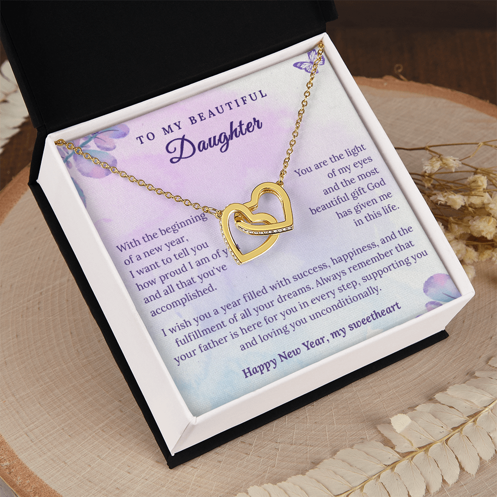 Gift to Daughter for new year in english