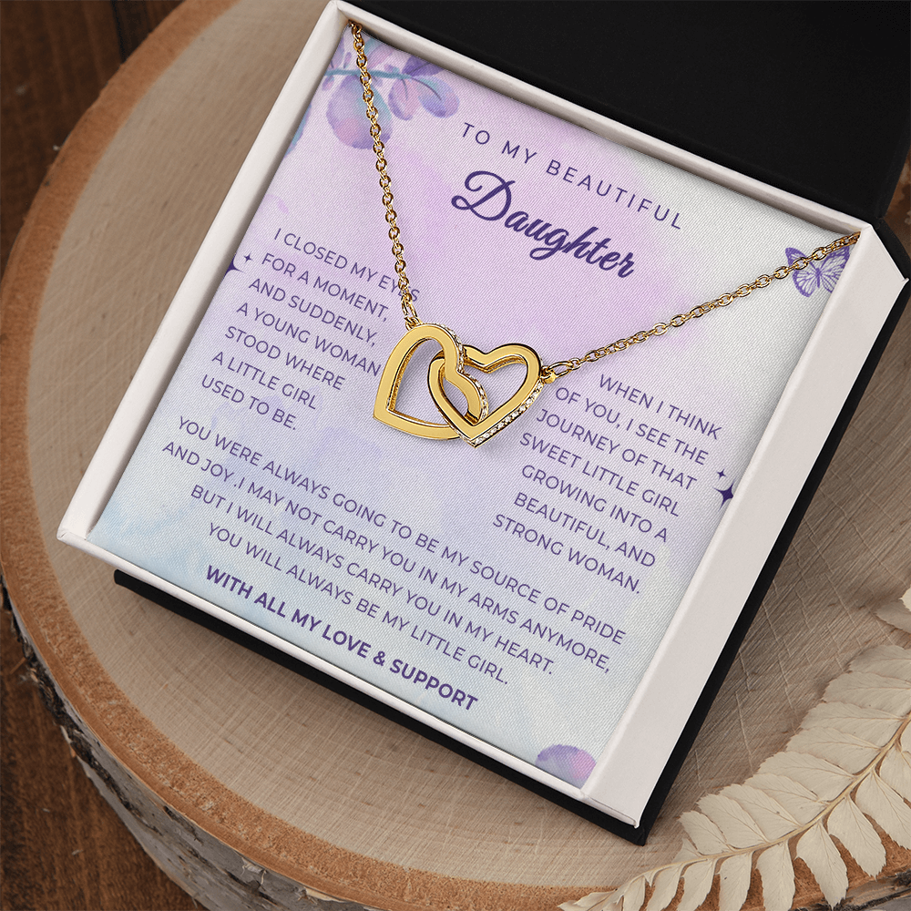 Gift for Daughter | from Mom or Dad - Proud & Loving Message