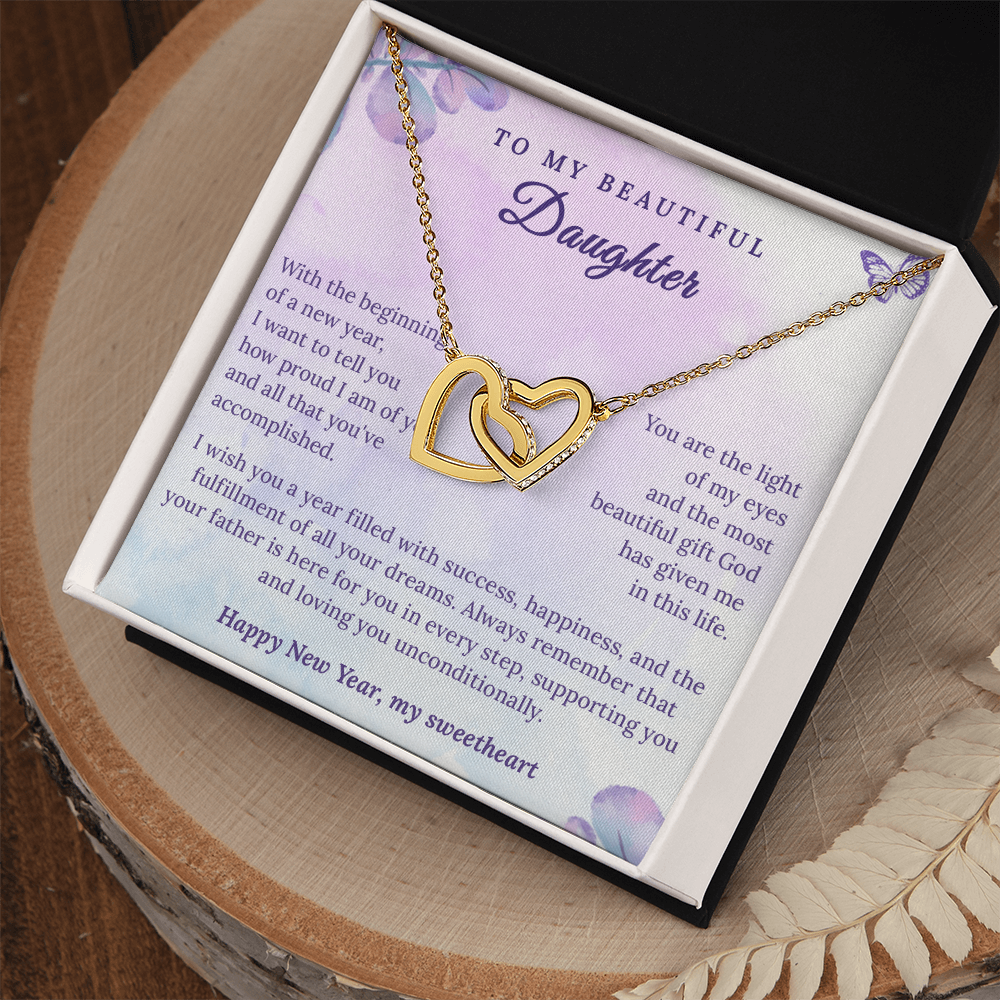 Gift to Daughter for new year in english