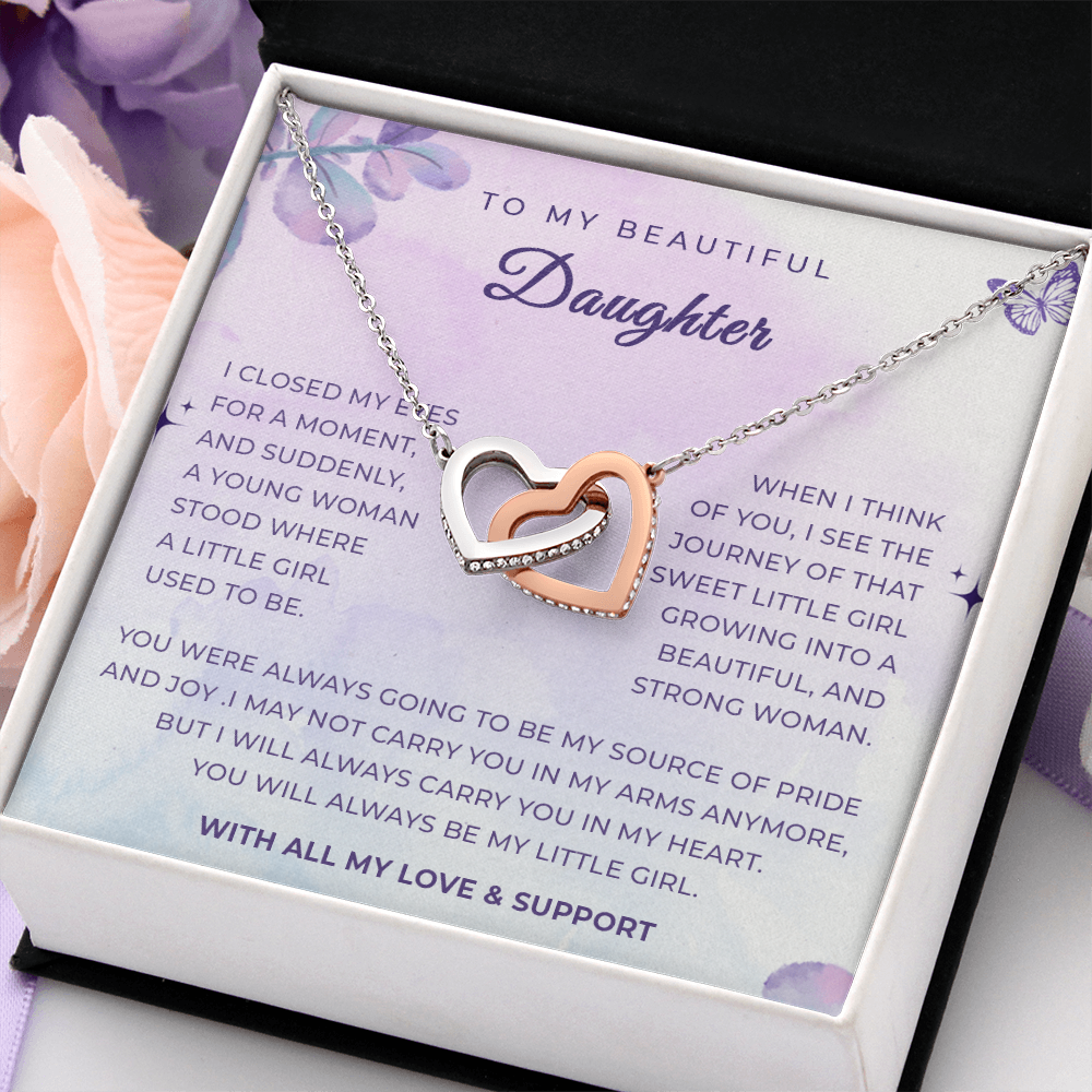 Gift for Daughter | from Mom or Dad - Proud & Loving Message