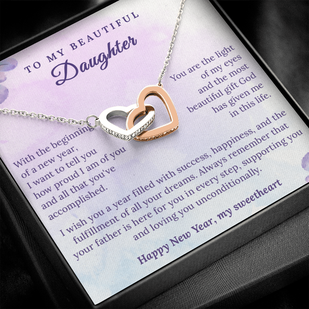 Gift to Daughter for new year in english