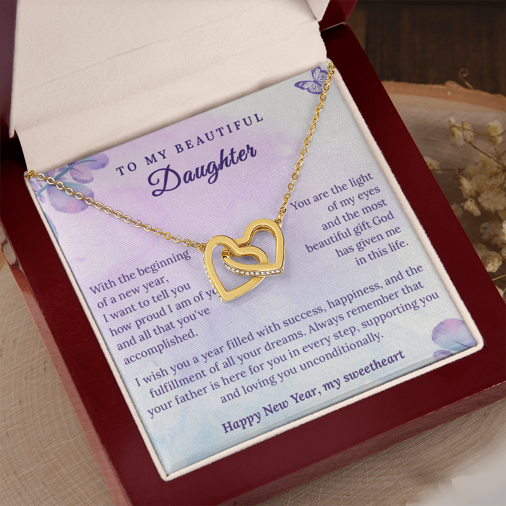 Gift to Daughter for new year in english