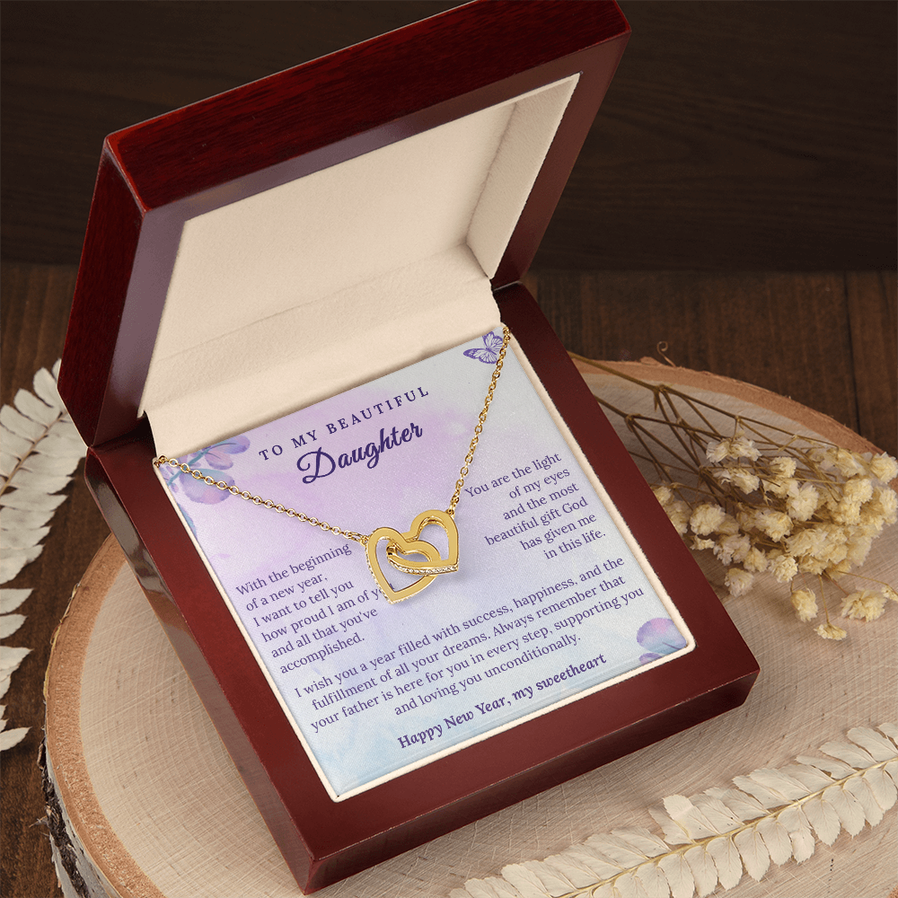 Gift to Daughter for new year in english