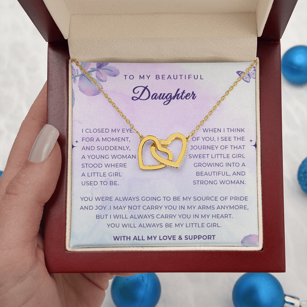 Gift for Daughter | from Mom or Dad - Proud & Loving Message
