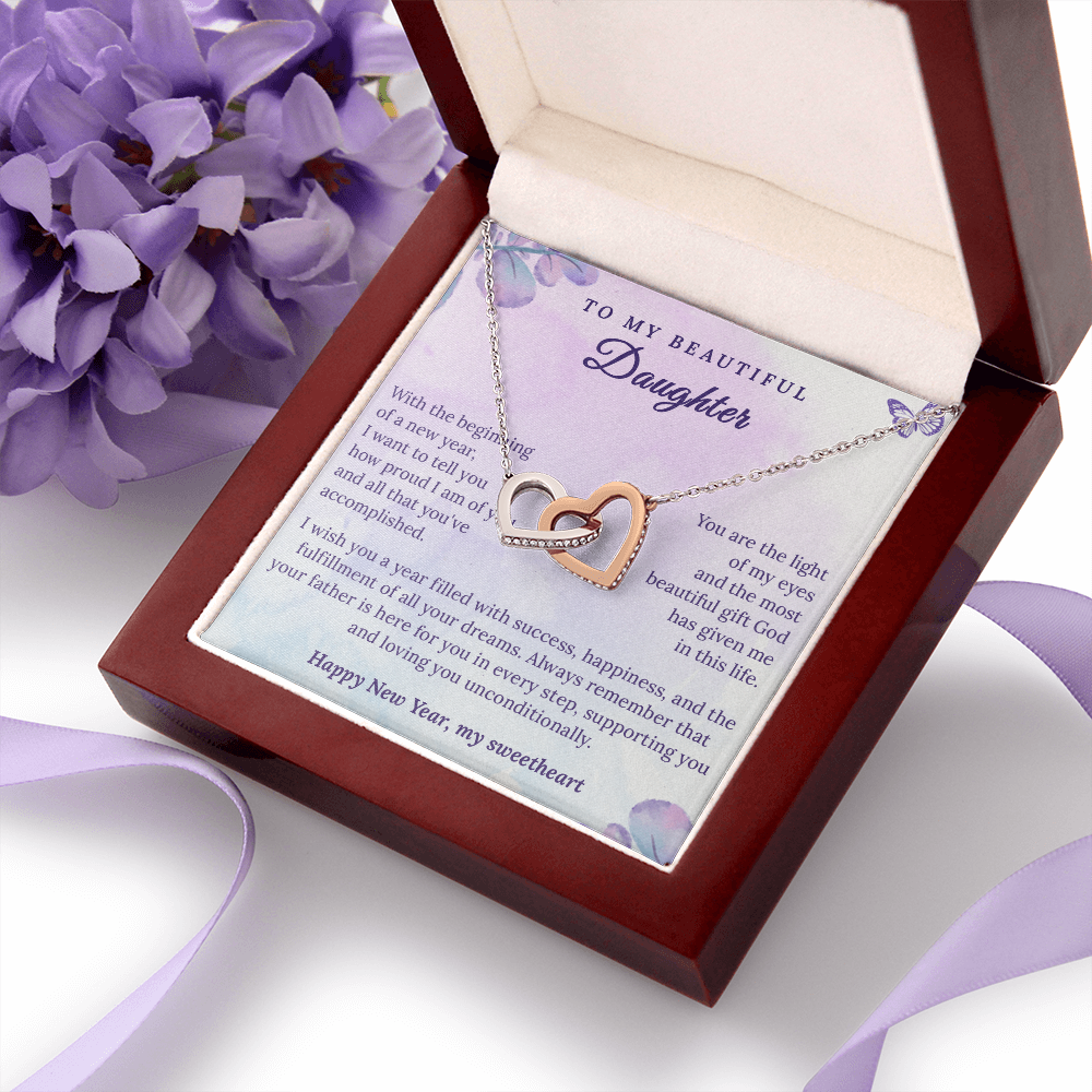 Gift to Daughter for new year in english