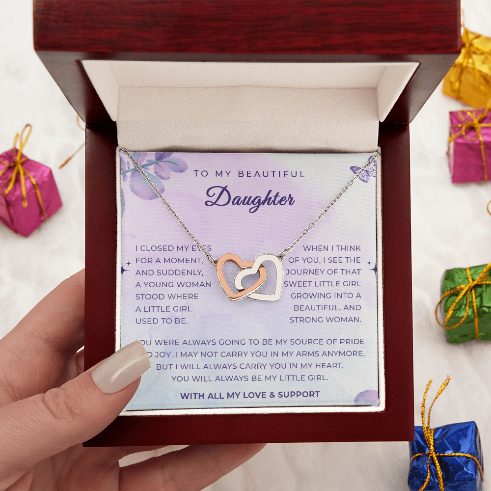 Gift for Daughter | from Mom or Dad - Proud & Loving Message