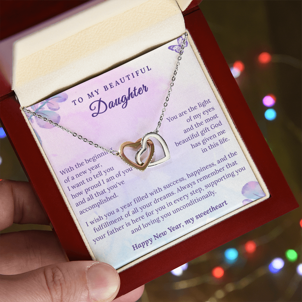 Gift to Daughter for new year in english