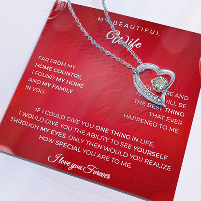To My Wife – You Are My Home | Immigrant Love Gift