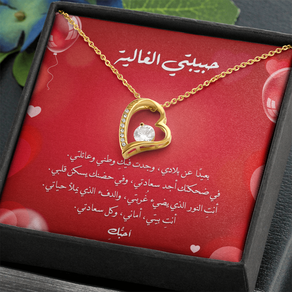 Precious Heart Necklace - هدية الى حبيبتي