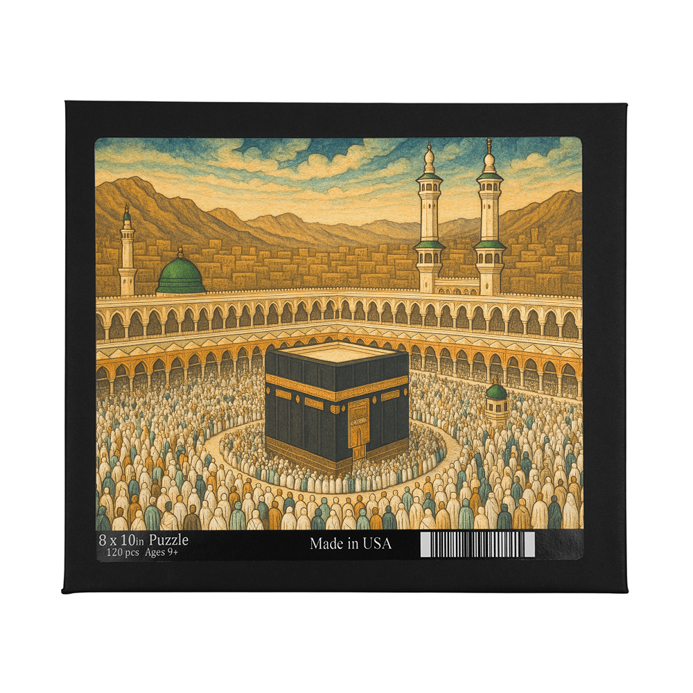 Kaaba in Mecca – 120-Piece Jigsaw Puzzle